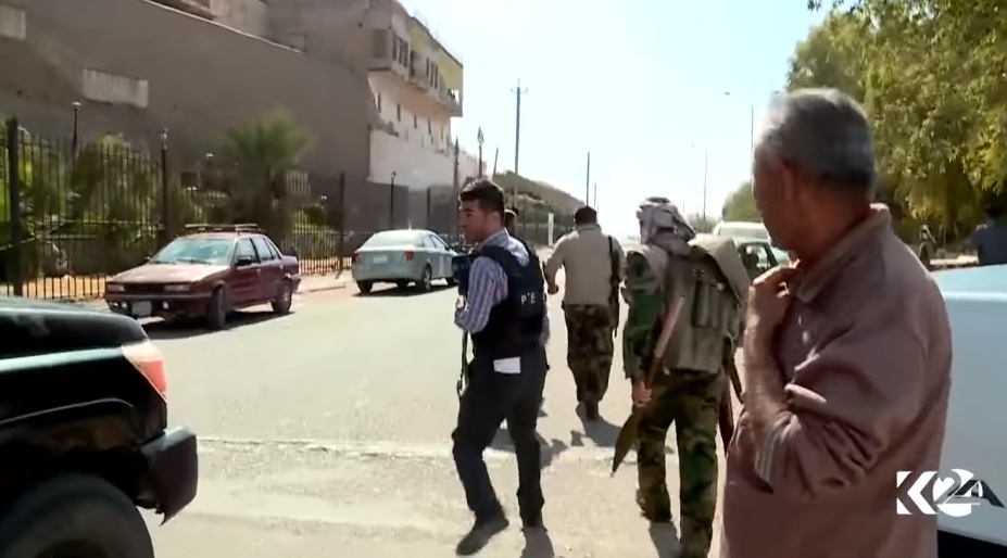 لقطات لكوردستان24 عن هجوم كركوك